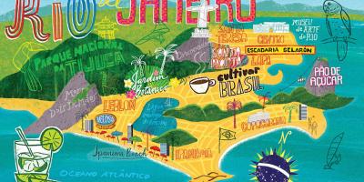 Kart Rio-de-Janeyro divar kağızları