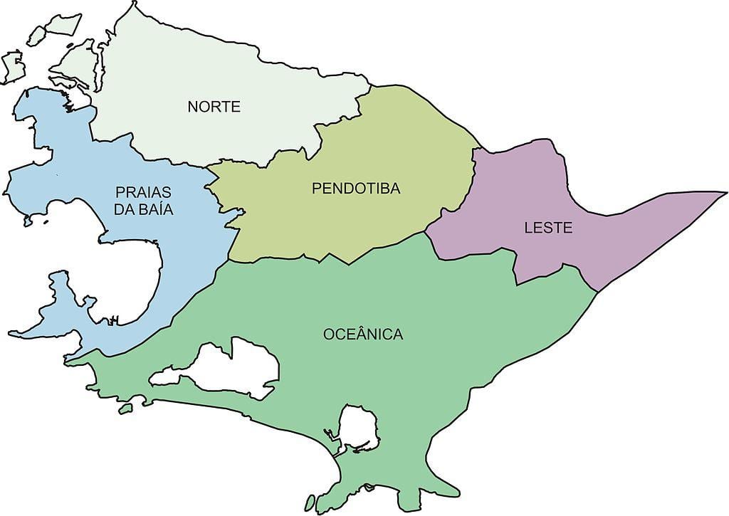Kart regionların Нитерой