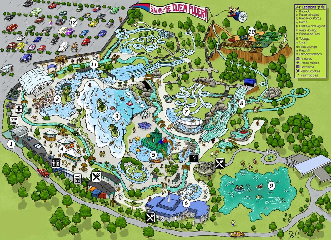Kart Rio-Planet su