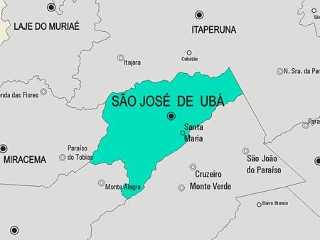 Kart San Xose-de-bələdiyyə Ubá