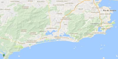 Kart çimərlik Barra-de-Гуаратиба