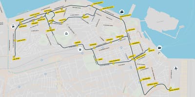 Kart ВЛТ Кариока Rio-de-Janeyro