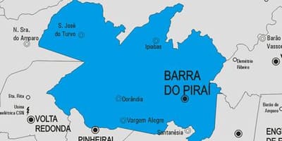 Kart Barra qədər Пираи bələdiyyəsi