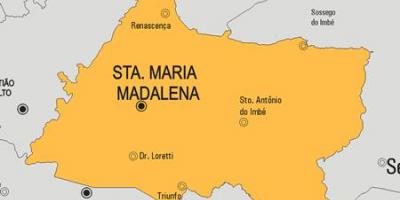 Kart bələdiyyə Santa-Mariya-Мадалена
