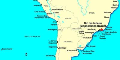 Kart Rio-de-Janeyroda keçiriləcək Cənubi Amerikada