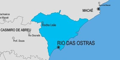 Bələdiyyə xəritə Rio-de-Janeyro
