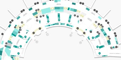 Kart hava limanında terminal Галеан səviyyəsi 2 3