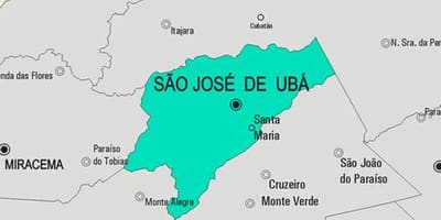 Kart San Xose-de-bələdiyyə Ubá