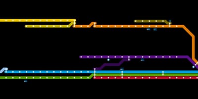 Kart SuperVia Rio - line
