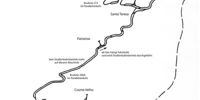 Kart tramvay "Santa Teresa" - line 2